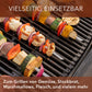 Grillspieße aus Edelstahl Lange Spieße für Fleisch & Gemüse - 10 Stück